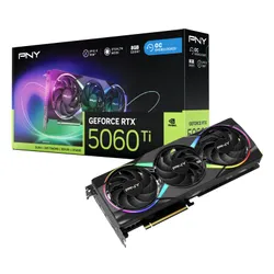 Karta graficzna PNY GeForce RTX 5060 Ti Epic-X RGB Triple Fan OC 8GB DLSS 4.5
