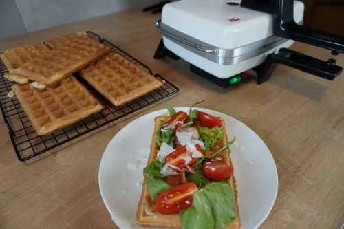 Gofrownica Dezal 301.5.1 LWN 1300W Czarny