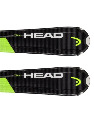 Narty dziecięce HEAD V-SHAPE TEAM + wiązanie HEAD JRS 7.5 z GRIP WALK - Długość (cm) - 117