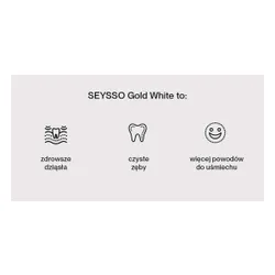 Szczoteczka soniczna SEYSSO Gold White Special Collection
