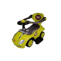 Jeździk Pchacz Samochodzik Autko Dla Malucha Mega Car 3W1 Schowek Barierki