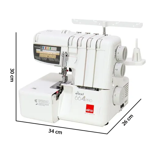 Maszyna do szycia Overlock ELNA 664 Pro