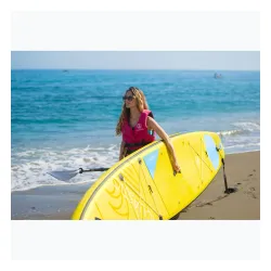 Туристическая доска SUP AQUASTIC 12'6" желтая