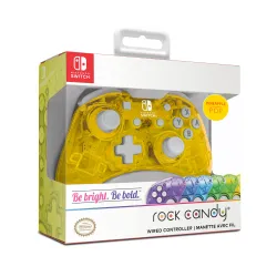 Pad PDP Rock Candy Mini do Nintendo Switch Przewodowy Żółty