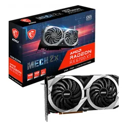 MSI Radeon RX 6700 XT Mech 2X OC 12GB GDDR6 Ekran Kartı (RX 6700 XT MECH 2X 12G OC)