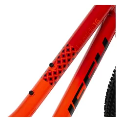 Rower dziecięcy HUFFY Literide Kids 16 cali dla chłopca Pomarańczowo-czerwony