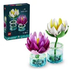 LEGO Botanicals 11511 Lilie wodne, zestaw klocków 9+ kwiaty rośliny