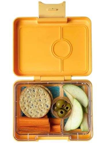 Śniadaniówka / lunchbox dziecięcy Yumbox Snack - yoyo yellow / shark