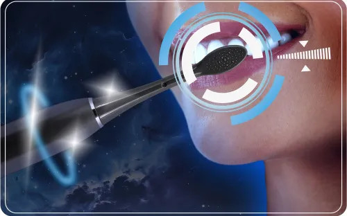 Szczoteczka soniczna BERDSEN Galaxy Duo (2 sztuki) Czarny i Biały