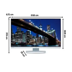 Monitor SHARP MultiSync EA272U 27" 3840x2160px IPS Biały