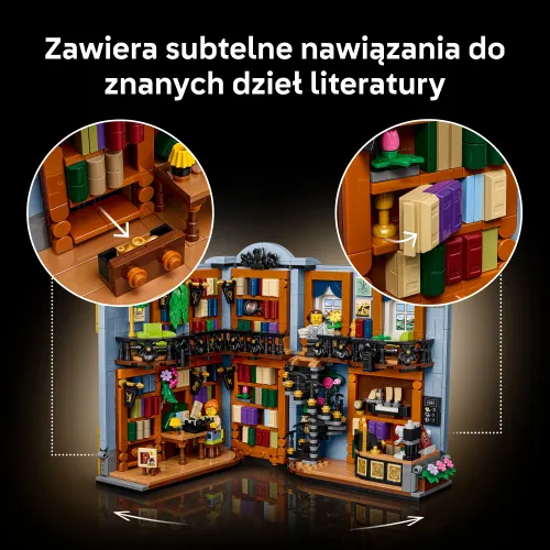 LEGO 11379 Icons Book nook: Księgarnia