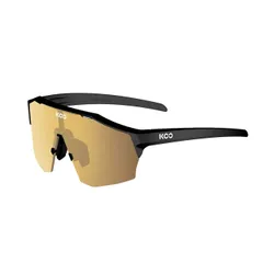 Okulary przeciwsłoneczne Koo Alibi black matt/gold mirror
