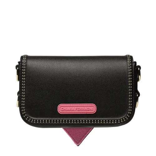 Chiara Ferragni 74sb4ba2 geantă Ferragni Negru / Auriu
