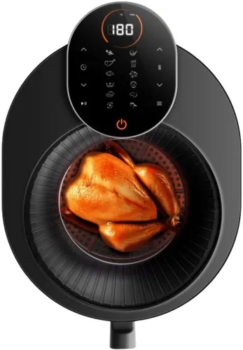 Air Fryer Frytkownica beztłuszczowa ETA SkyFry 516890000 5l z 12 automatycznymi programami gotowania i okienkiem do obserwacji postępów gotowania