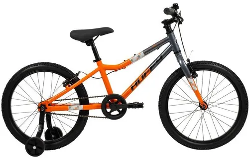 Rower dziecięcy HUFFY Literide Kids 20 cali dla chłopca Pomarańczowo-grafitowy