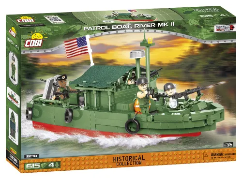 Klocki Cobi Patrol Boat River Mk II COBI-2238