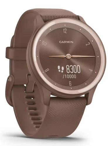 Smartwatch Garmin Vívomove Sport Brązowy