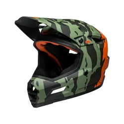 Kask rowerowy Bell Sanction 2 DLX Mips ravine matte dark green/orange