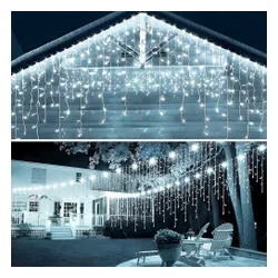 Kurtyna świetlna zewnętrzna 500 LED 11,5 m