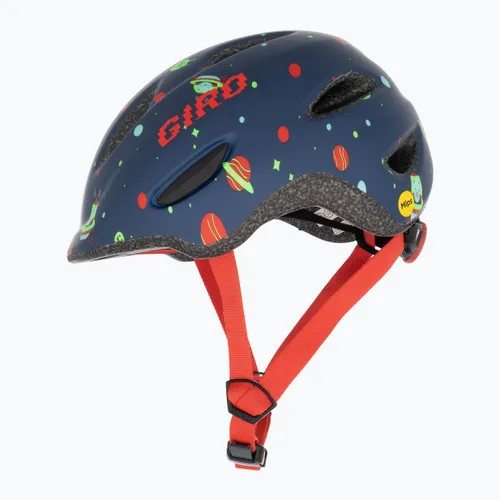 Kask rowerowy dziecięcy Giro Scamp Integrated Mips Jr matte midnight space