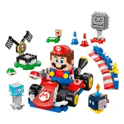 LEGO Super Mario 72043 Mario Kart Interaktywna figurkaMario i Standard Kart
