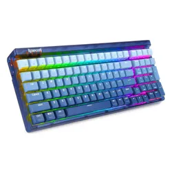 Klawiatura mechaniczna Redragon K656 Pro RGB Purple Switch Niebieski