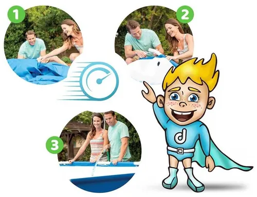 Basen stelażowy Bestway ogrodowy okrągły pompa 366x76cm 16w1