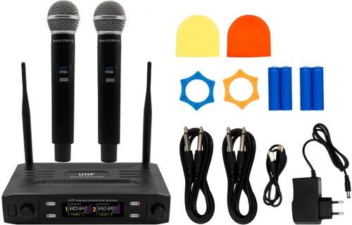 Zestaw mikrofonowy MUSICMATE MM-500 VocalPro Duo