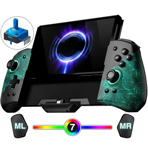 Kontroler FUNLAB Luminpad Gripcon Switch Zonai Black do Nintendo Switch