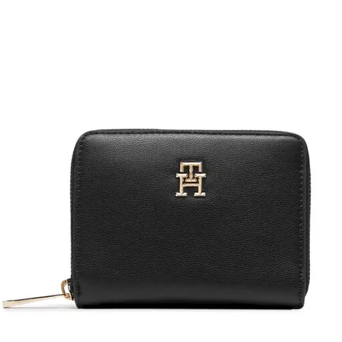 Женский кошелек Tommy Hilfiger Poppy Plus Med для AW0AW15259 Black BDS