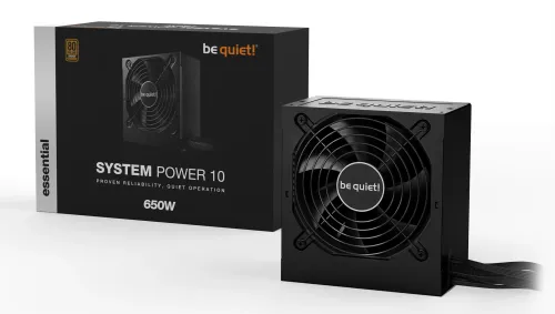 Zasilacz be quiet! System Power 10 650W 80+ Bronze Czarny