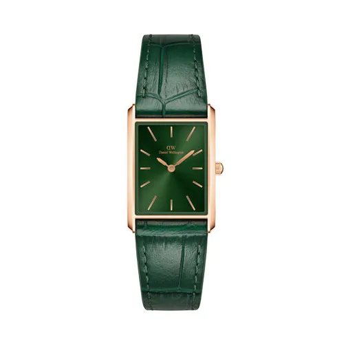 Часы Daniel Wellington Bound Crocodile Emerald DW00100694 зеленый