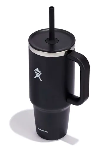 Kubek termiczny ze słomką Hydro Flask All Around Travel Tumbler 1182 ml - black