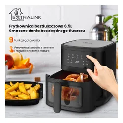 Air Fryer Frytkownica beztłuszczowa EXTRALINK SJ-650B