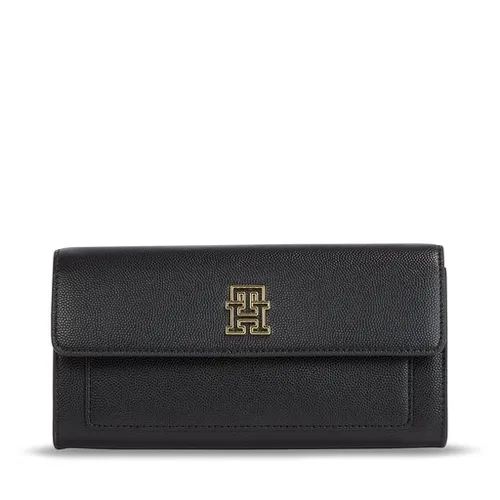 Женский кошелек Tommy Hilfiger Th Timeless Large Flap AW0AW15257 Black BDS