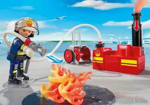 Playmobil yangın Söndürücülü itfaiye binası (5397)