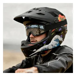 Kask KAMIKAZE Ronin Czarny Full Face (rozmiar L)