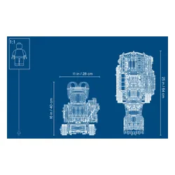 Конструктор Lego 42100 Technic - Экскаватор Liebherr R 9800