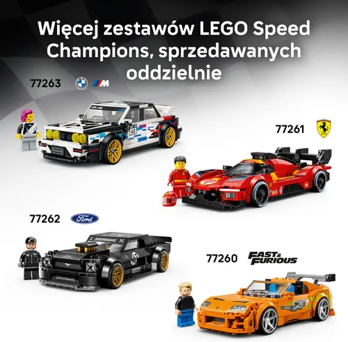 LEGO 77264 Speed Champions Jaguar Project 7 i Land Rover Defender