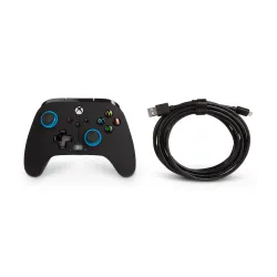 Pad PowerA Enhanced Blue Hint do Xbox Series X/S, Xbox One, PC Przewodowy