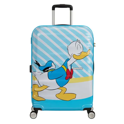 Orta bavul American Tourister Wavebreaker Disney-Donald blue kiss