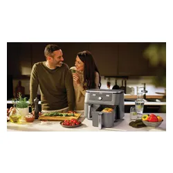 Air fryer Frytkownica beztłuszczowa NINJA Dual Zone Max DZ400EU 9.5 l Szary
