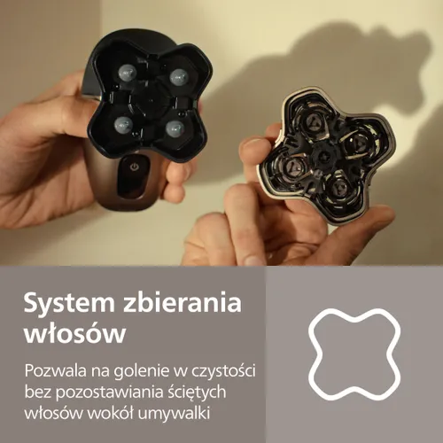 Golarka do głowy PHILIPS Head Pro Seria 9000 HS9980/16 Na mokro i sucho