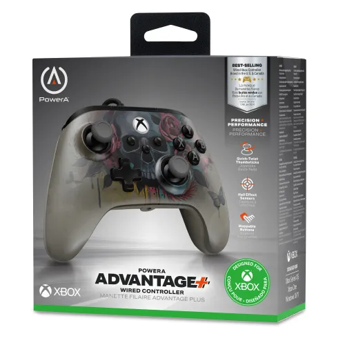 Pad PowerA Advantage Plus Wired Controller Bloom & Gloom do Xbox Series X/S, Xbox One, PC Przewodowy