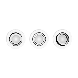 Oświetlenie punktowe Philips Hue White Ambiance Milliskin 3szt. Biały