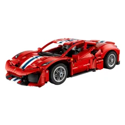 LEGO TECHNIC 42235 Samochód Ferrari 488 Pista, zestaw klocków 9+