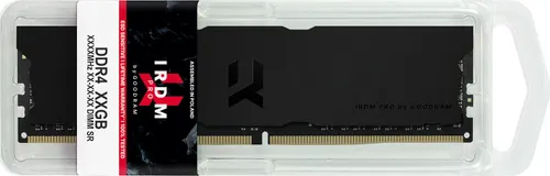 Pamięć GoodRam IRDM PRO Deep Black, DDR4, 32 GB, 3600MHz, CL18 (IRP-K3600D4V64L18/32GDC)