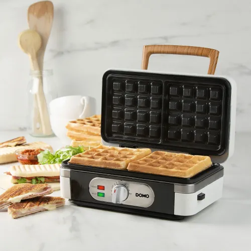Opiekacz Domo DO9277C Gofry Muszle Panini 1100W
