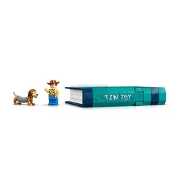 LEGO Disney 43301 Toy Story Cienki podpórki pod książki, zestaw klocków 18+