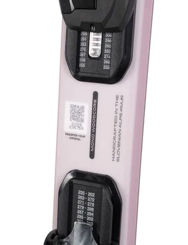 Narty damskie ELAN CRYSTAL + wiązania ELAN EL 9.0 z GRIP WALK 2026 - Długość (cm) - 152